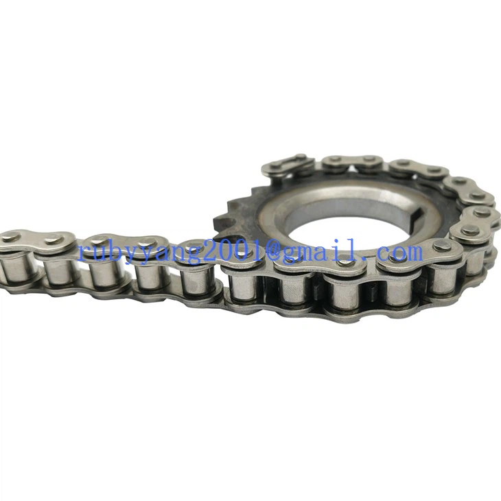Double Row 08A 08B Industrial Chain Sprocket Wheel