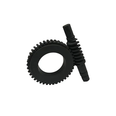 Engranatge de cuc d’acer d’òxid negre de 90 graus